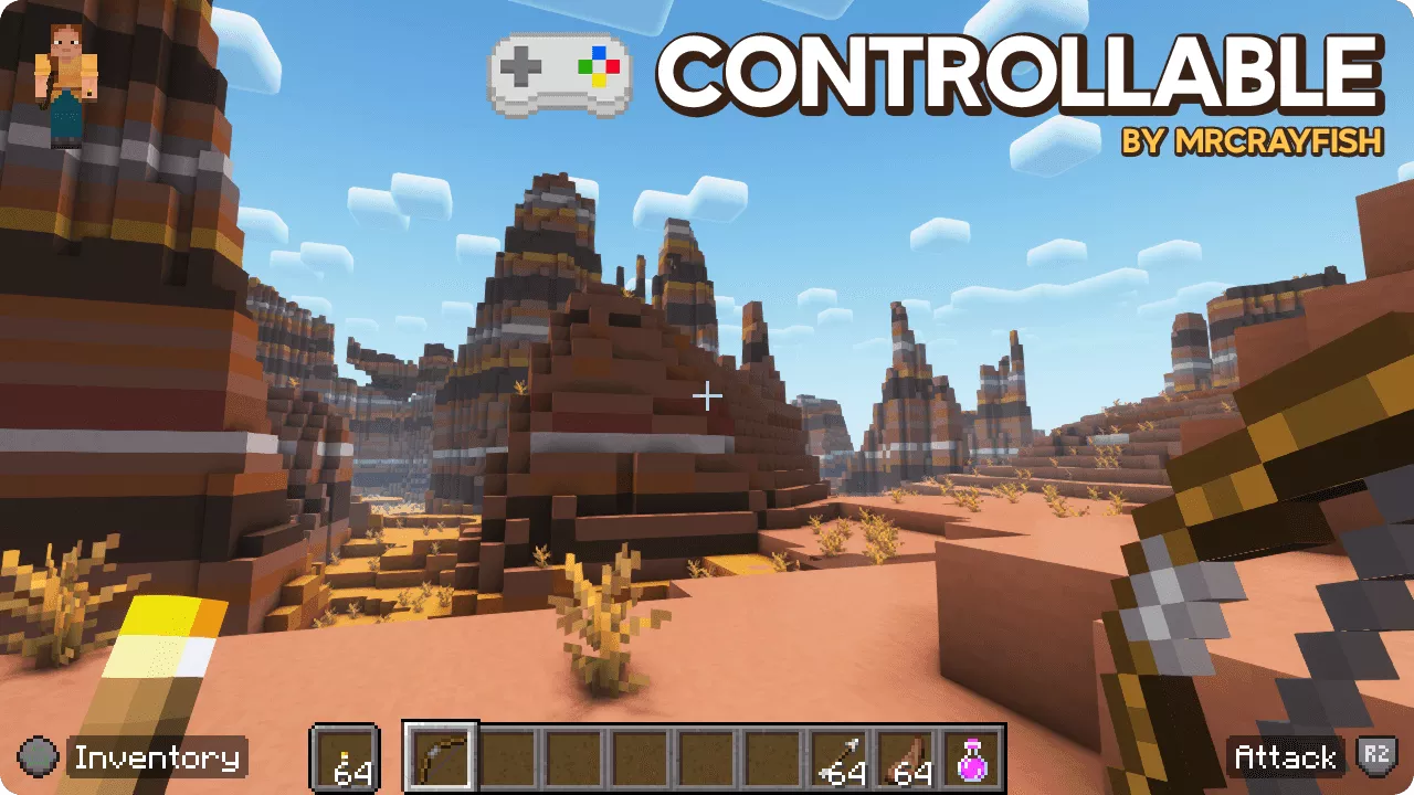 Controllable / Minecraft Mod - MrCrayfish